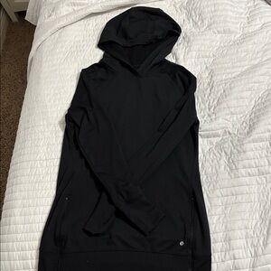 Layer 8 Black Quick-Dry Hoodie